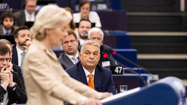 Председатель Еврокомиссии прокомментировала поражение Орбана