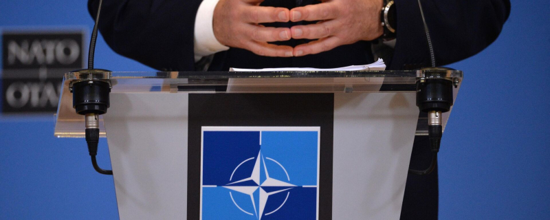 Логотип НАТО, архивное фото