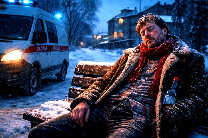 В Якутии оживили человека, который заснул на скамейке в -20 °C и умер. Его разморозили и отпустили домой