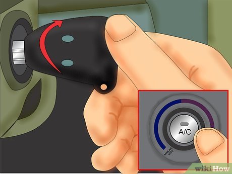 Step 2 Убедитесь, что компрессор работает.