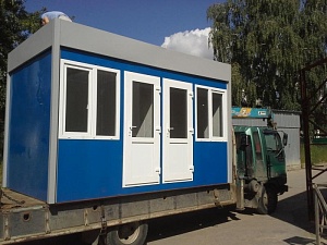 Летний торговый павильон 4000х2450х2500 мм