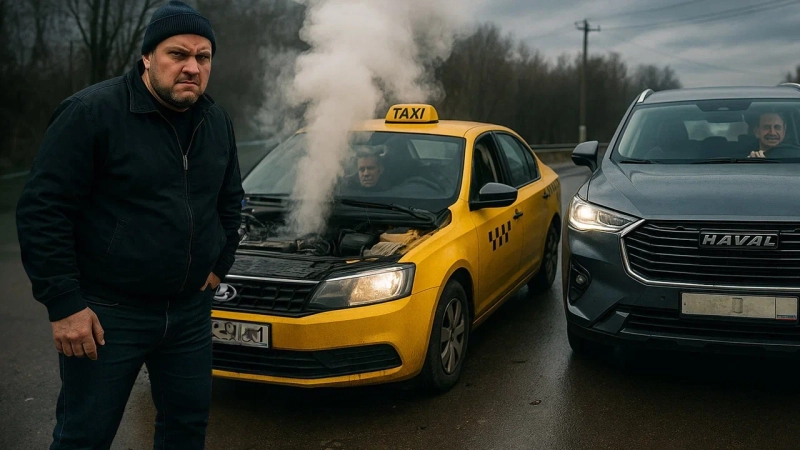 "Ты кто такая? Иди от сюда!": Таксист накинулся на русскую средь бела дня. Увидев камеру, сразу поменялся