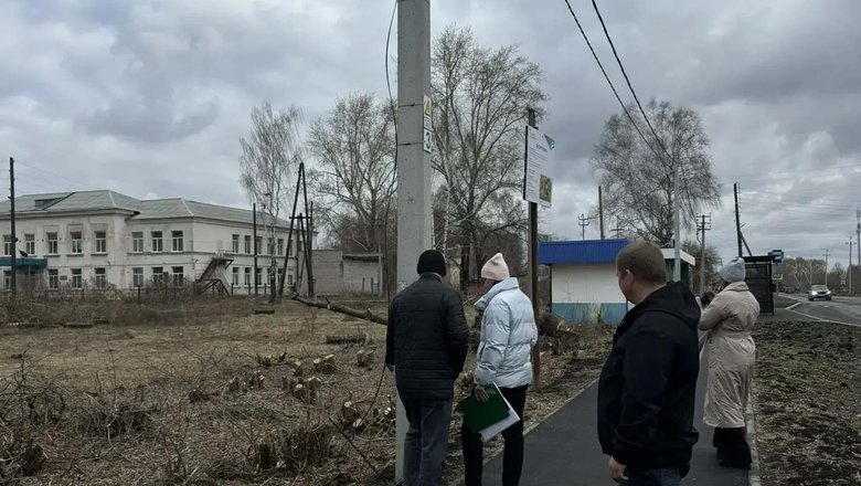 В Туринске Свердловской области стартовало благоустройство улицы Путейцев