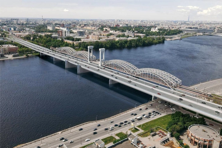 В Питере построят еще один разводной мост через Неву — с рекордно длинным пролетом. Показываем место на карте