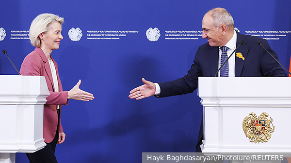 ЕС даст Армении торговые преференции по опыту Украины — фон дер Ляйен