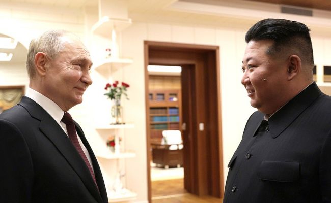 Путин — Ким Чен Ыну: У нас прочные традиции боевого братства и взаимопомощи