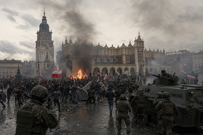Госпереворот в Польше. Навроцкий развернул самолёт. Посол Польши в Китае объявил об отставке